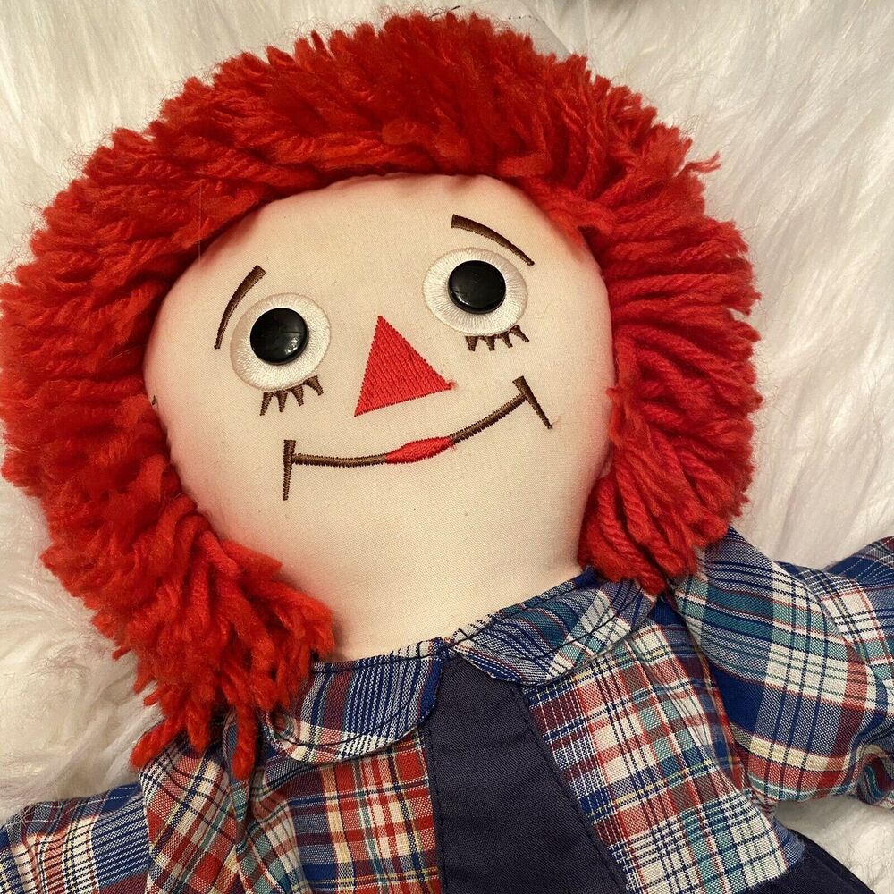 Vintage Handmade Raggedy Andy Doll - Picture 2 of 5